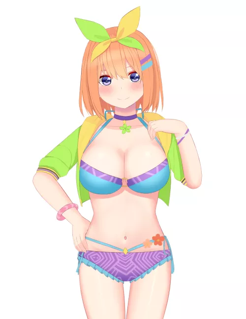 Yotsuba's Colorful Bikini (The Quintessential Quintuplets)