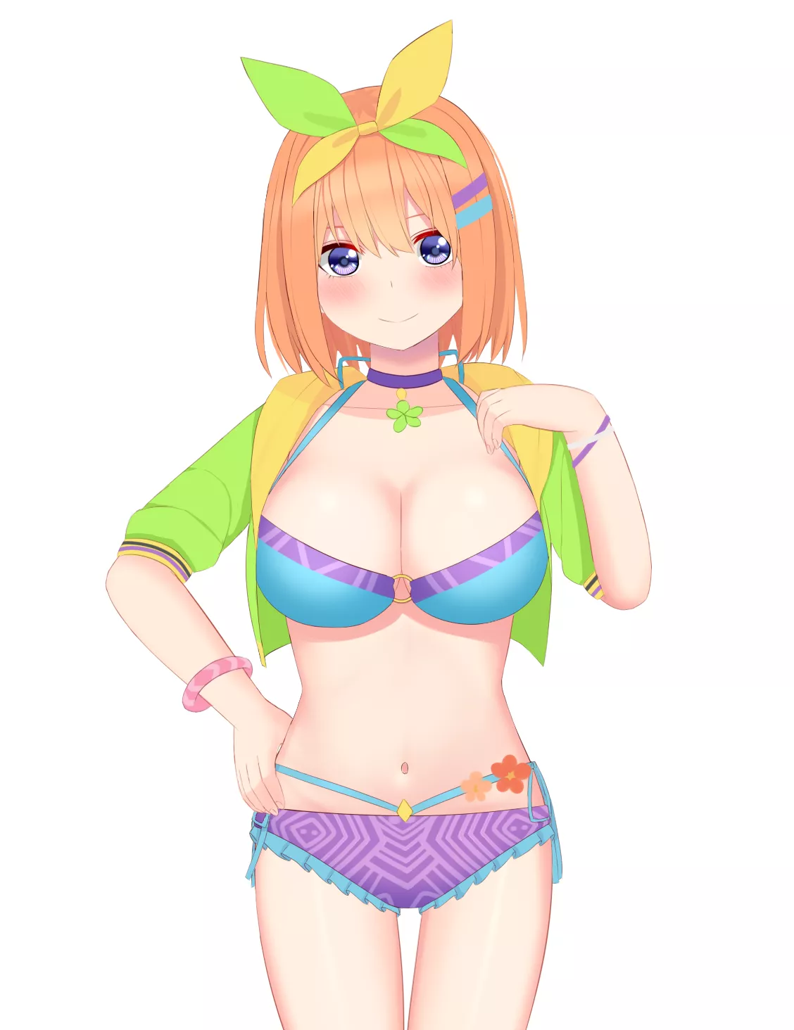Yotsuba's Colorful Bikini (The Quintessential Quintuplets)