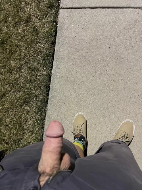 At the park, under the light