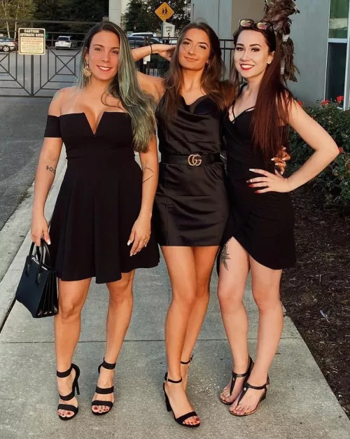 Black Dresses...