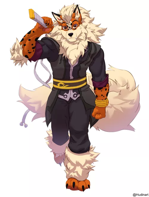 Fullbody commission for Tempo the Arcanine , by me. (i'm also open for commissions)