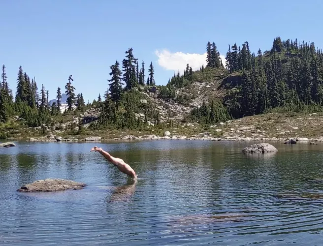 How's my diving form?