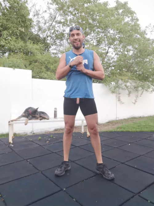 I think my cock got out.