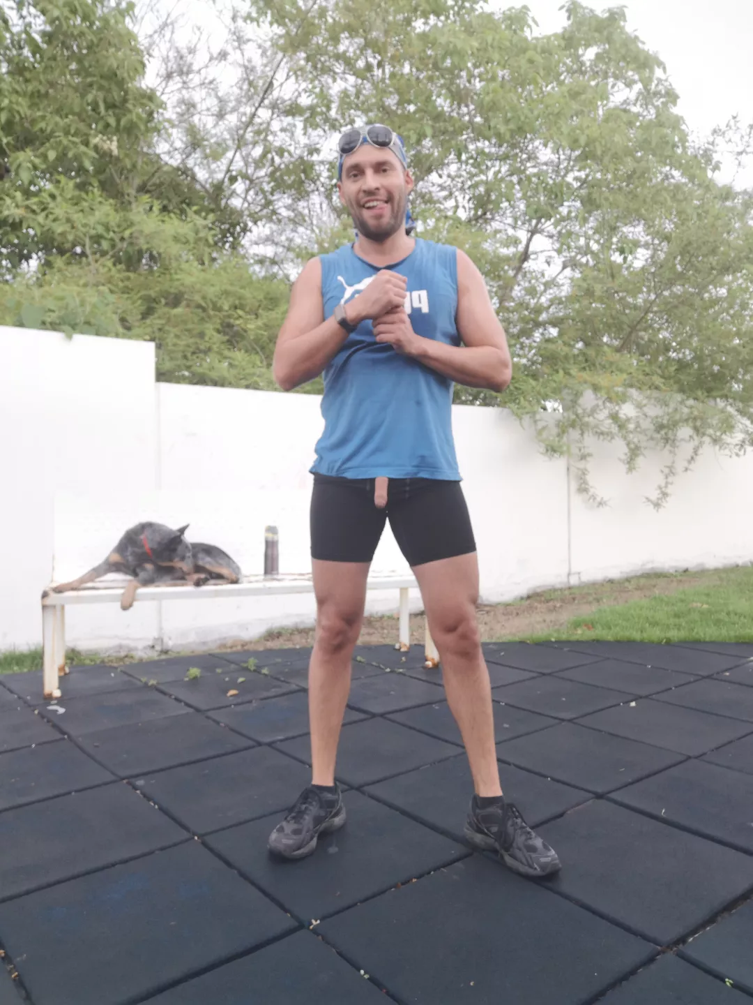 I think my cock got out.