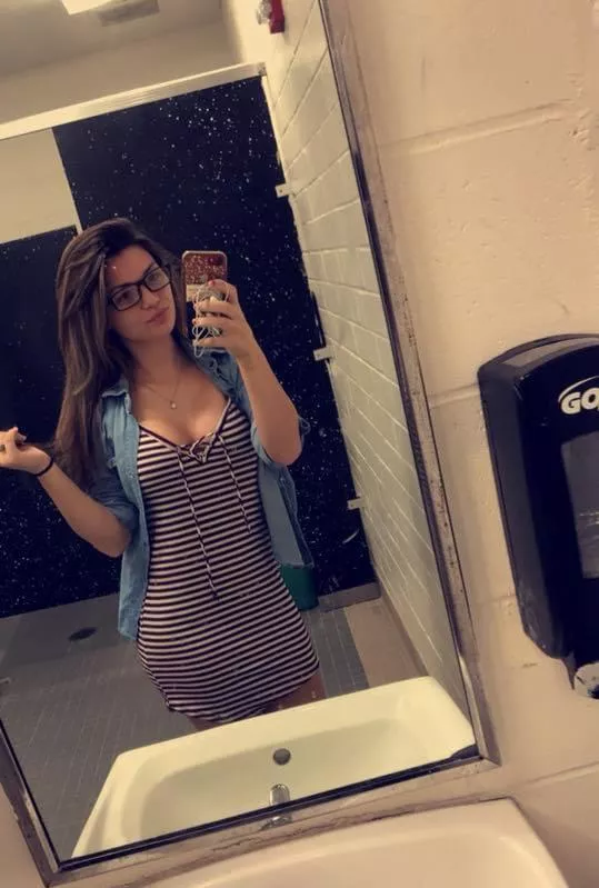 I wanna fuck my professor so I show up like this pretty much everyday