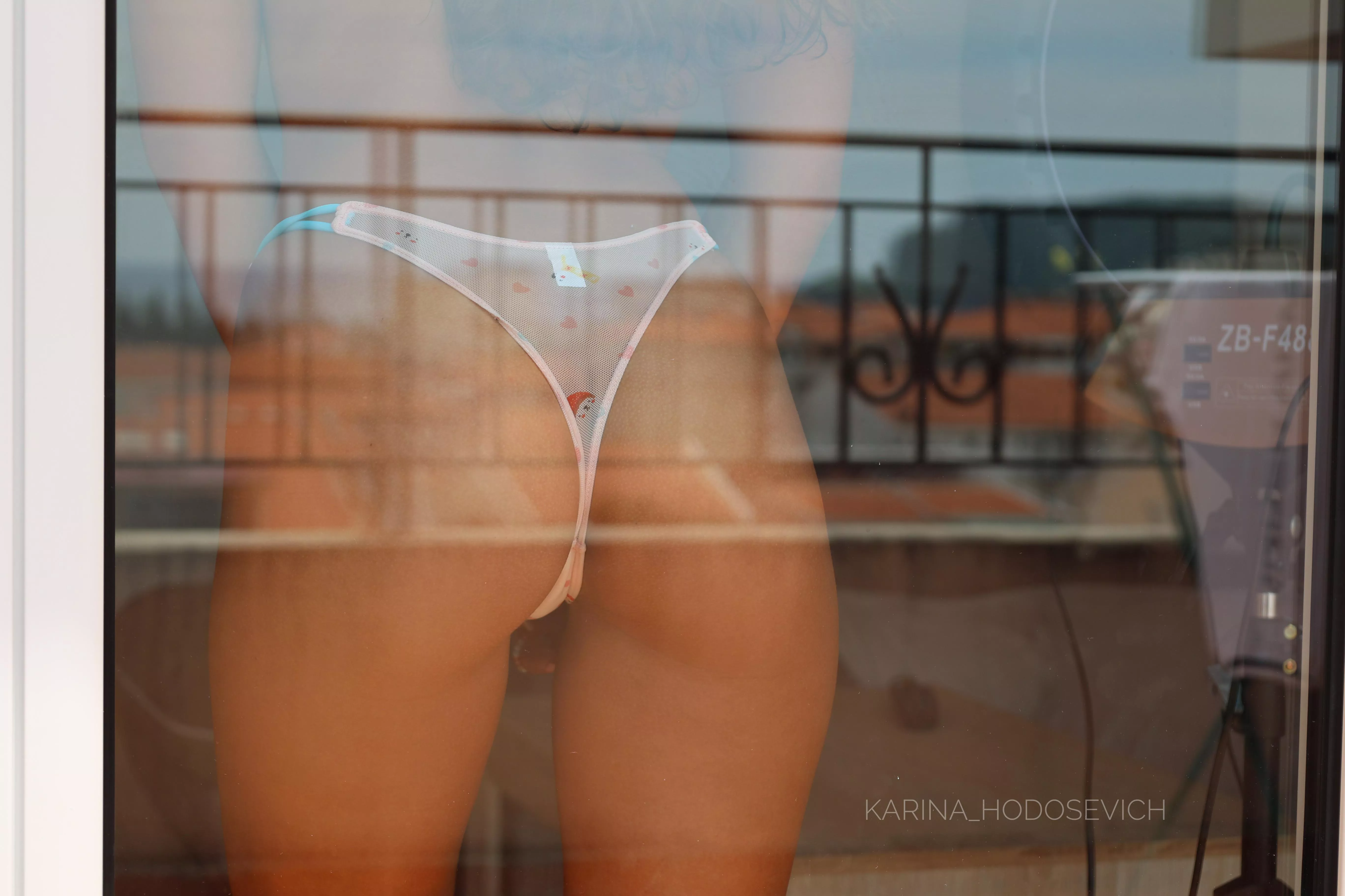 Imagine that I'm your tiny neighbor in cute panties