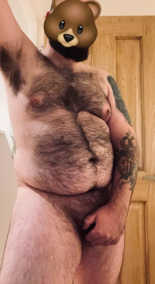 Living alone means wandering around naked