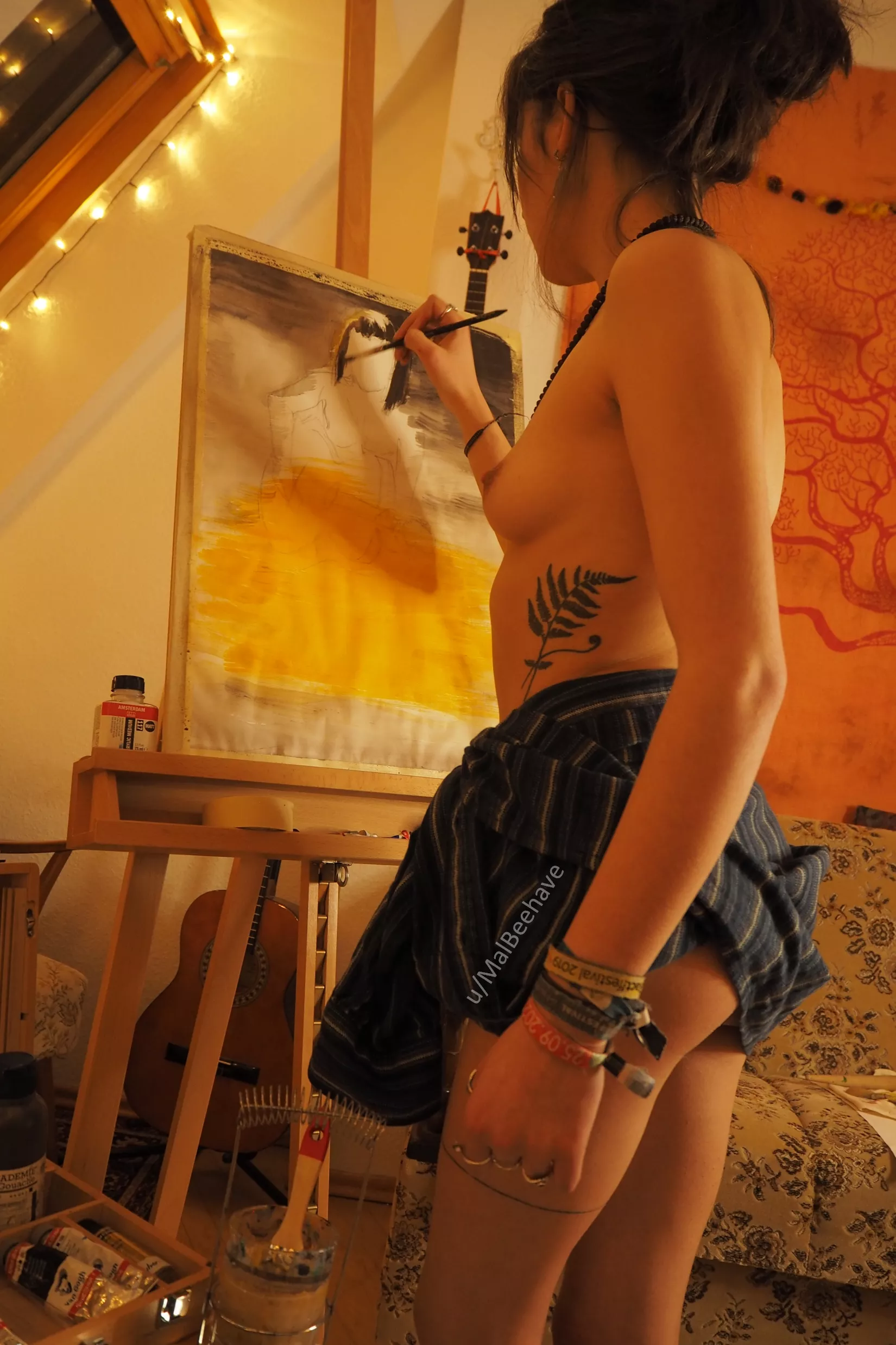 Perhaps smoke a joint WHILE we fuck?