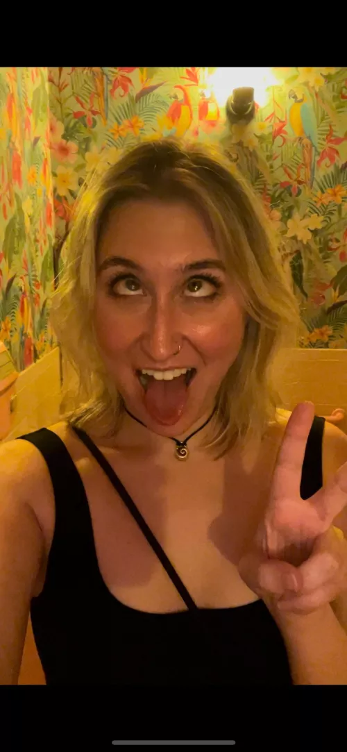 Practicing for you Daddy 😘