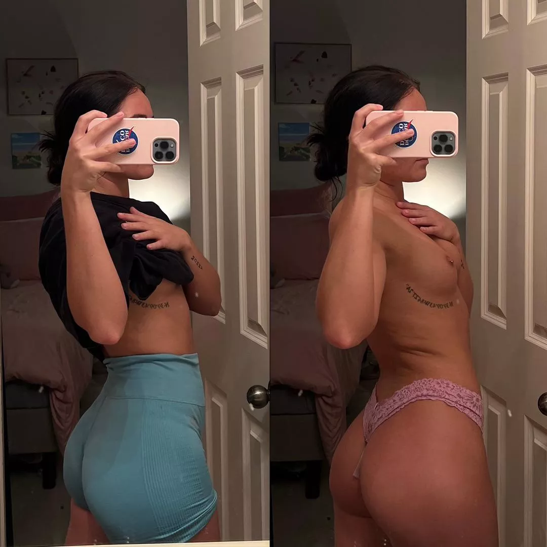 Pulling out or filling me up <3