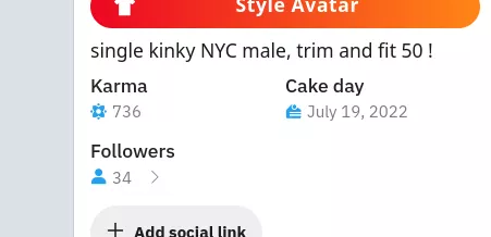 Someone , please explain ... when I click 34Followers ... it says nothing , No Followers ???