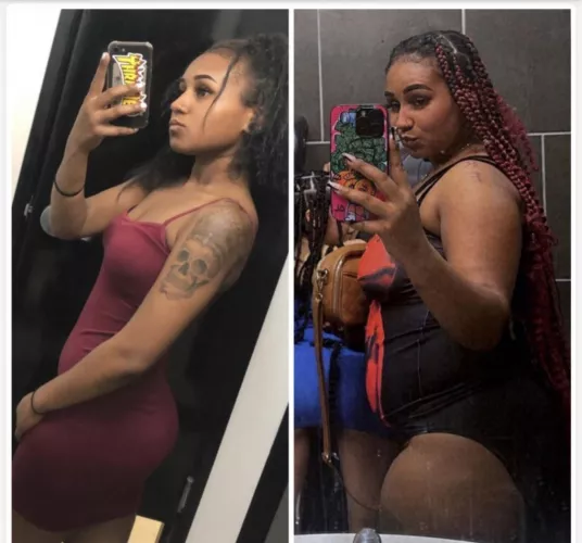 When you’re now officially the fat friend 😳