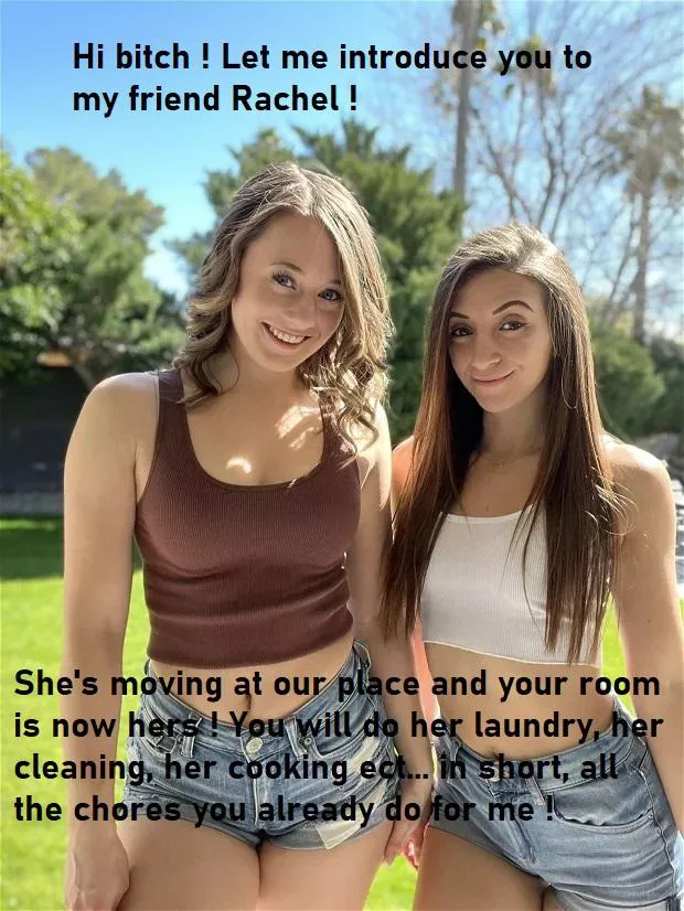 Your goddess knows you'll love your new flatmate!