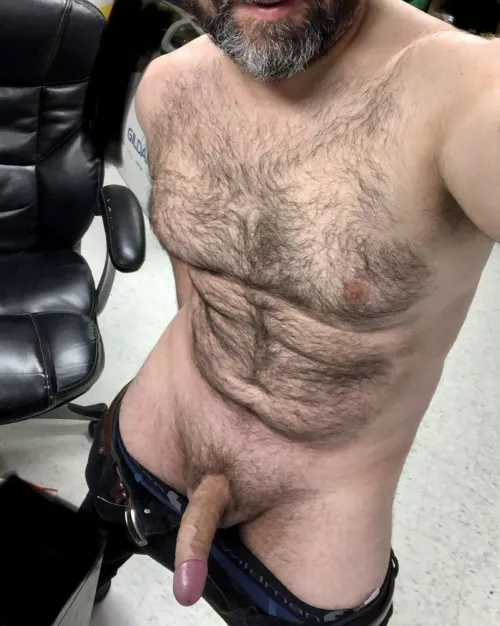 Big, hairy, hung.