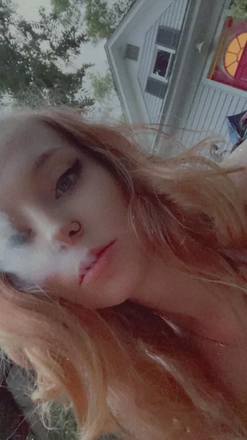 Could I bum a cigarette?