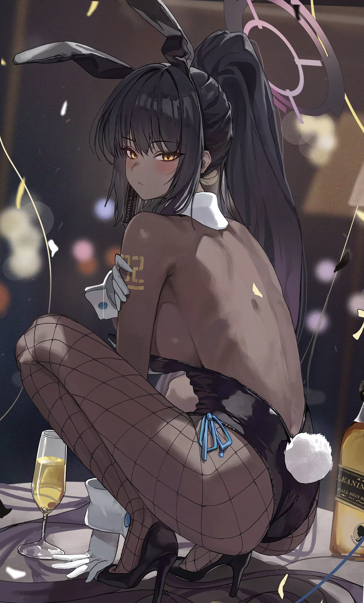 Drunk KARIN [Blue Archive] (art by serei niai)