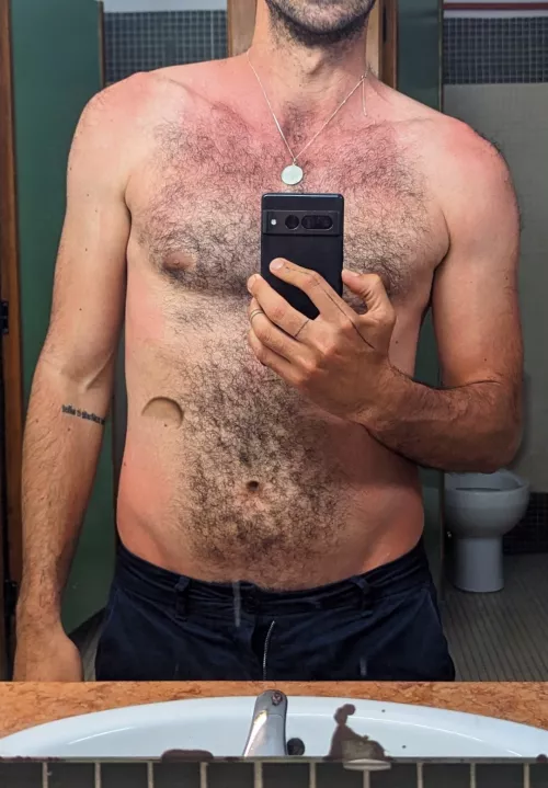 Help me apply some lotion next time ;)