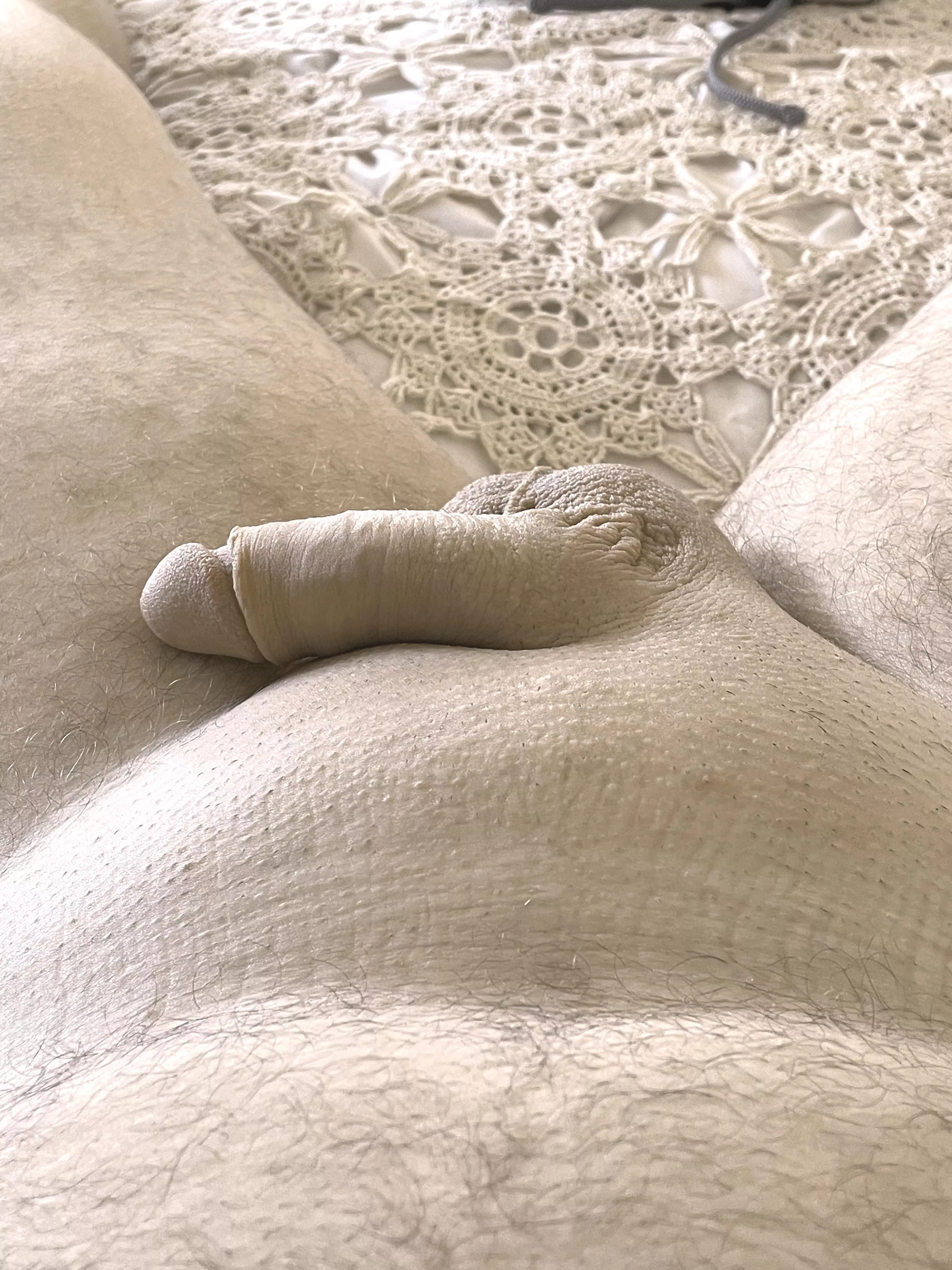 How does my softie compare zo yours in this position?