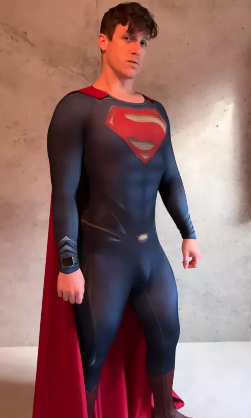 Kinda loving my new Superman outfit