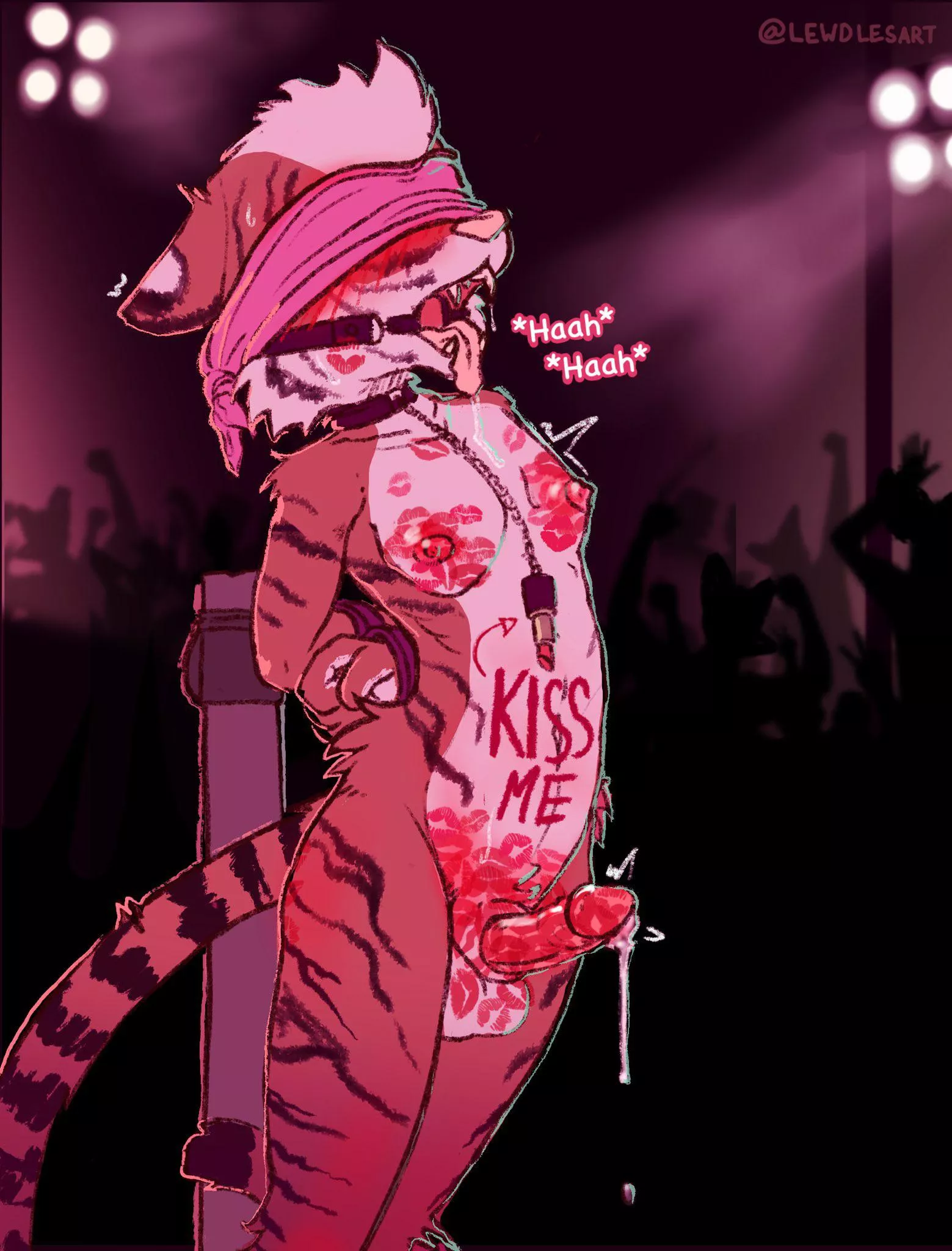 Kiss me everywhere [OC/@lewdlesart]