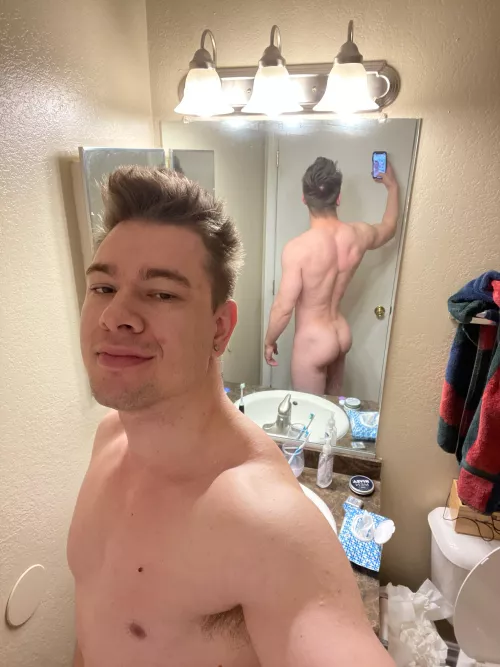 Little rough pre-shower look lol