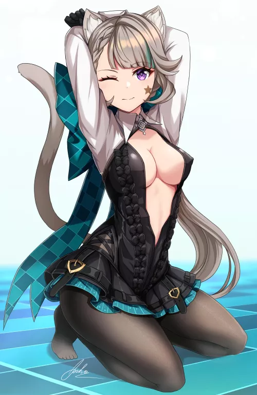 Lynette (Aoikito) [genshin impact]