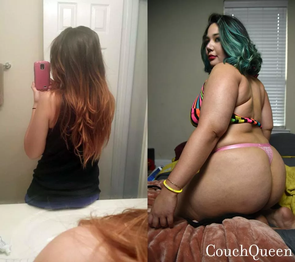 More fat on my back than there used to be on my front 😵‍💫