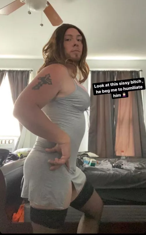 Pathetic sissy loser wishes he was a girl