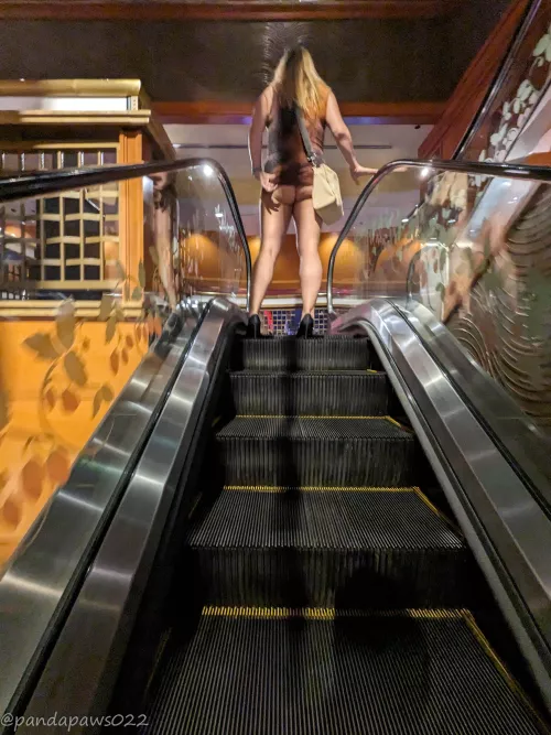 Riding the escalator in style [IMG]
