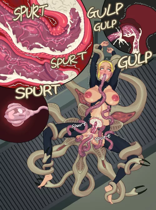 Submitted to Prometheus tentacles (blackguard)