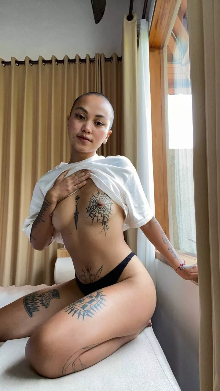 while the neighbors can't see, we can have some fun