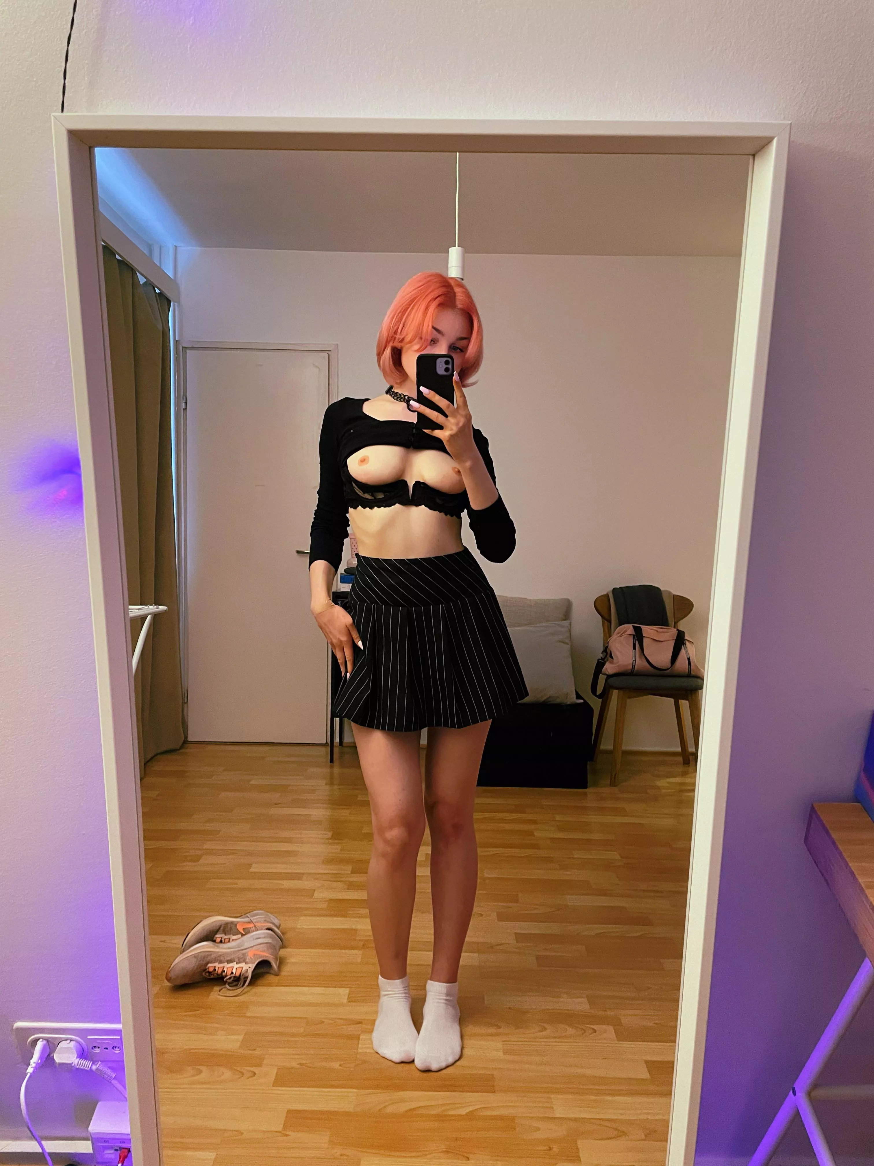 would you fuck me in this outfit?