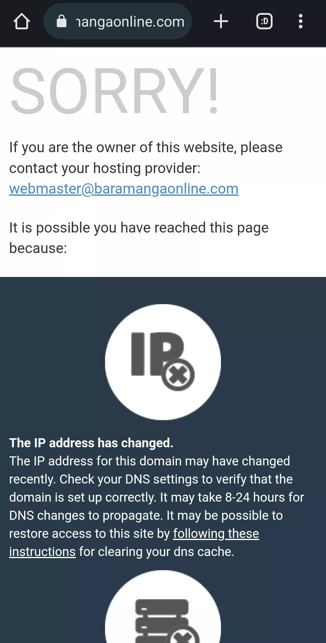 Baramangaonline is down now?