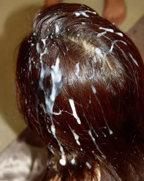 Cum hair treatment