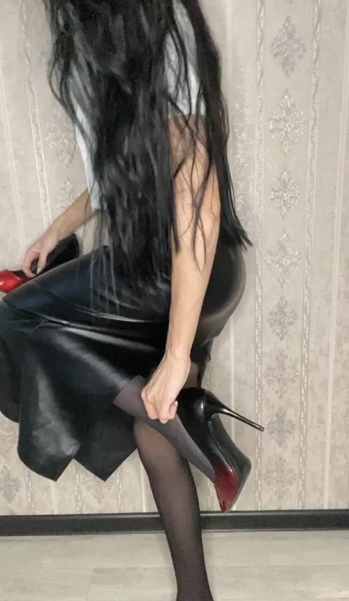 Getting dressed for work