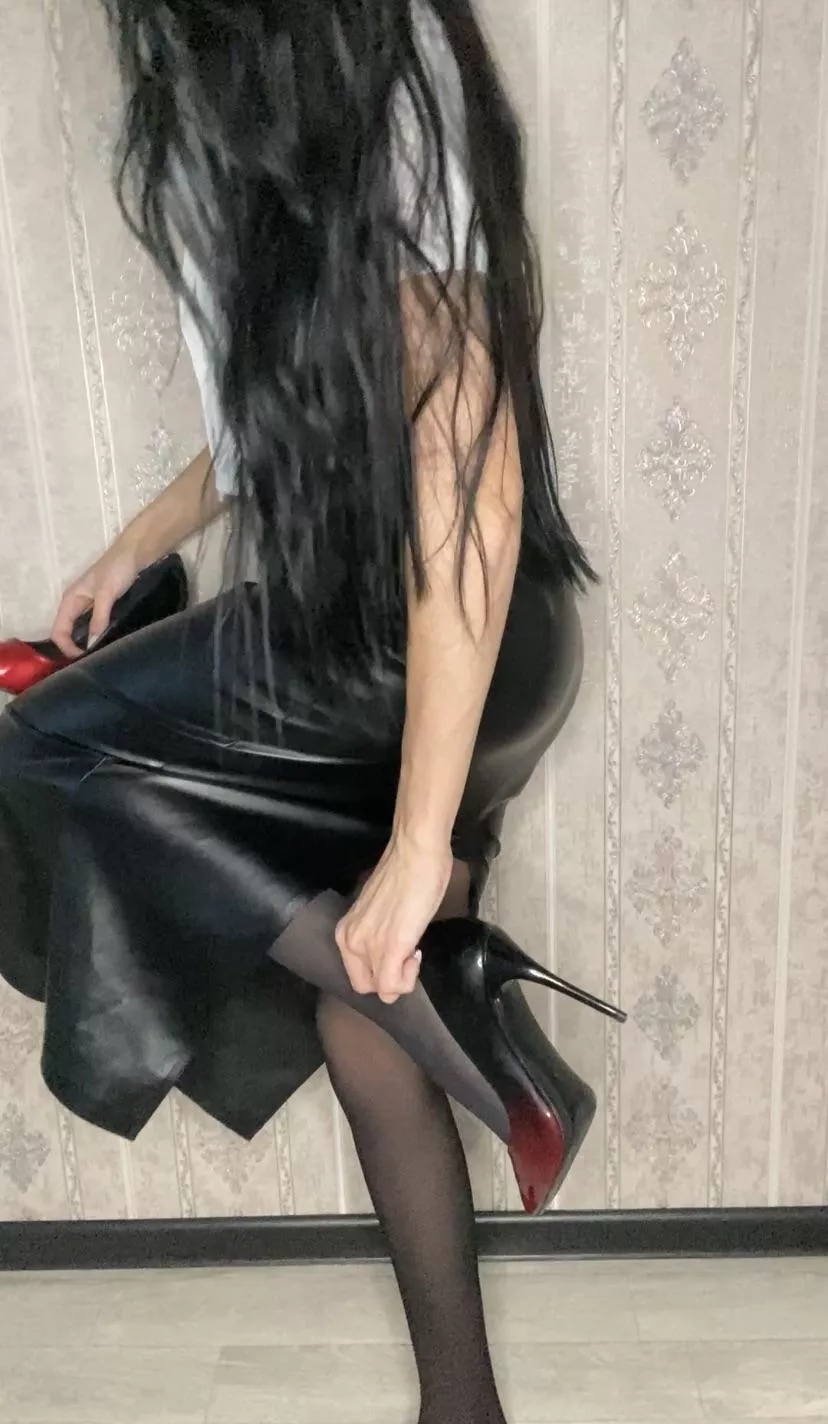 Getting dressed for work