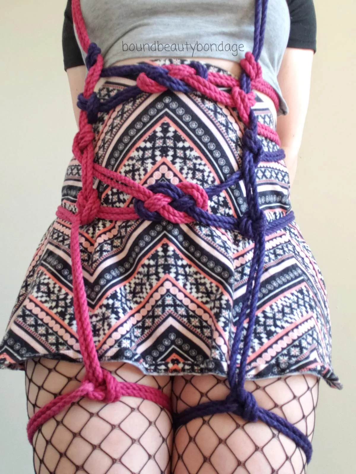 Gotta practice those double coin knots