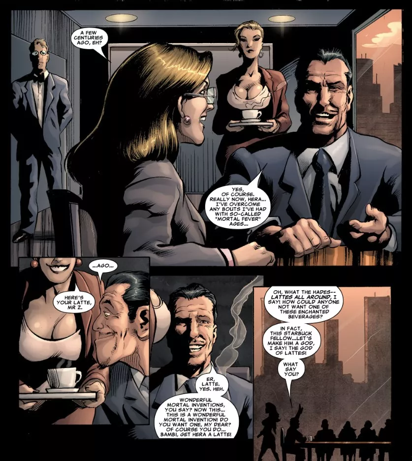 Here's Your Latte [Hercules (2005) #4]
