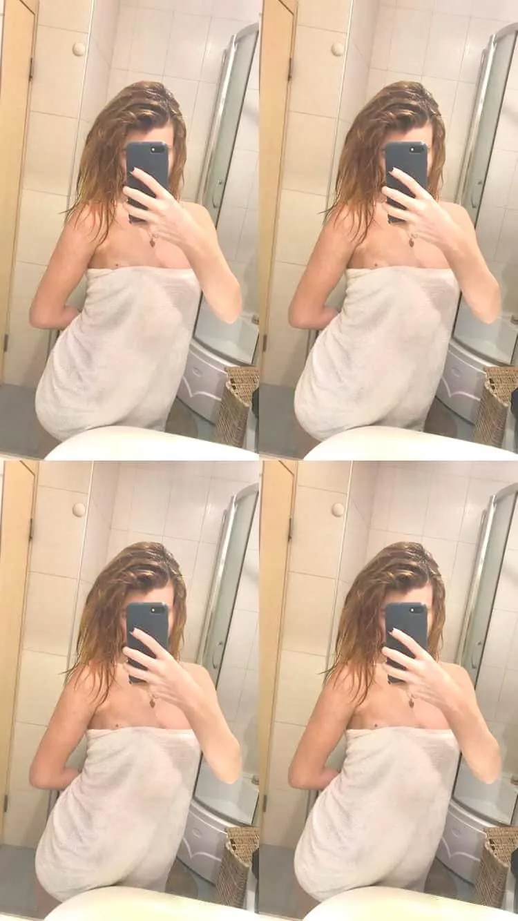 I hope my classmates won't mind if I don't wear a bra to the school play