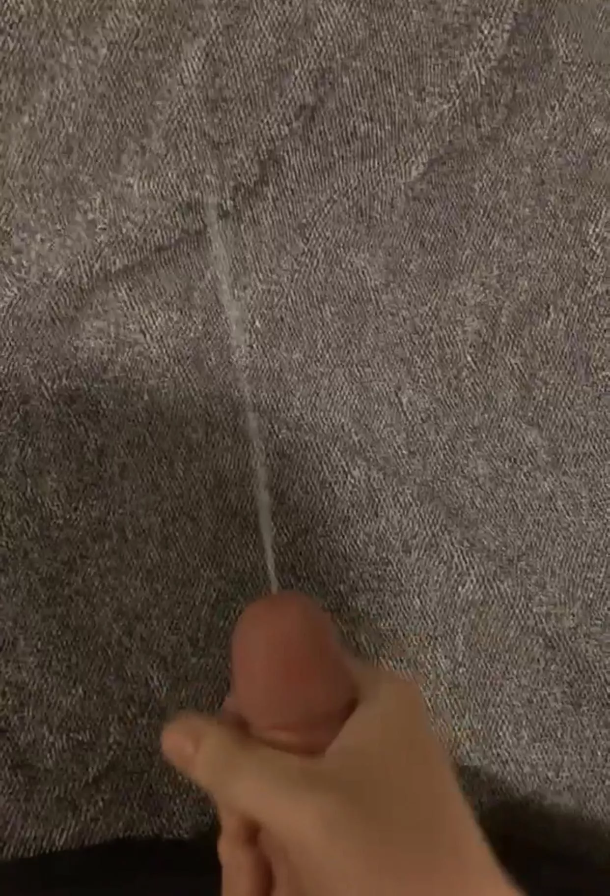 I put down a towel but my cum still painted the fucking wall.. who wants the vid? With sound ;)