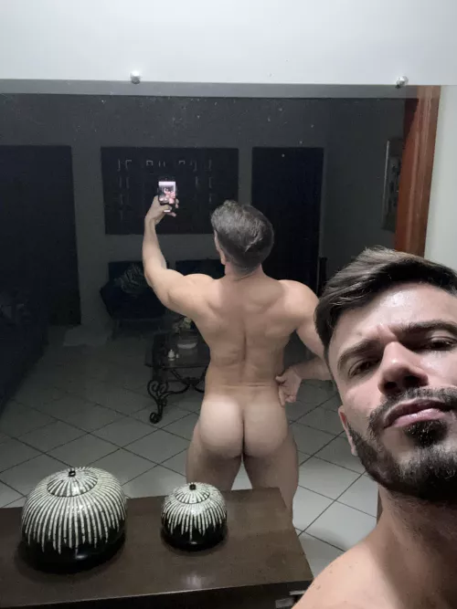 I usually stay and walk at home like this every day