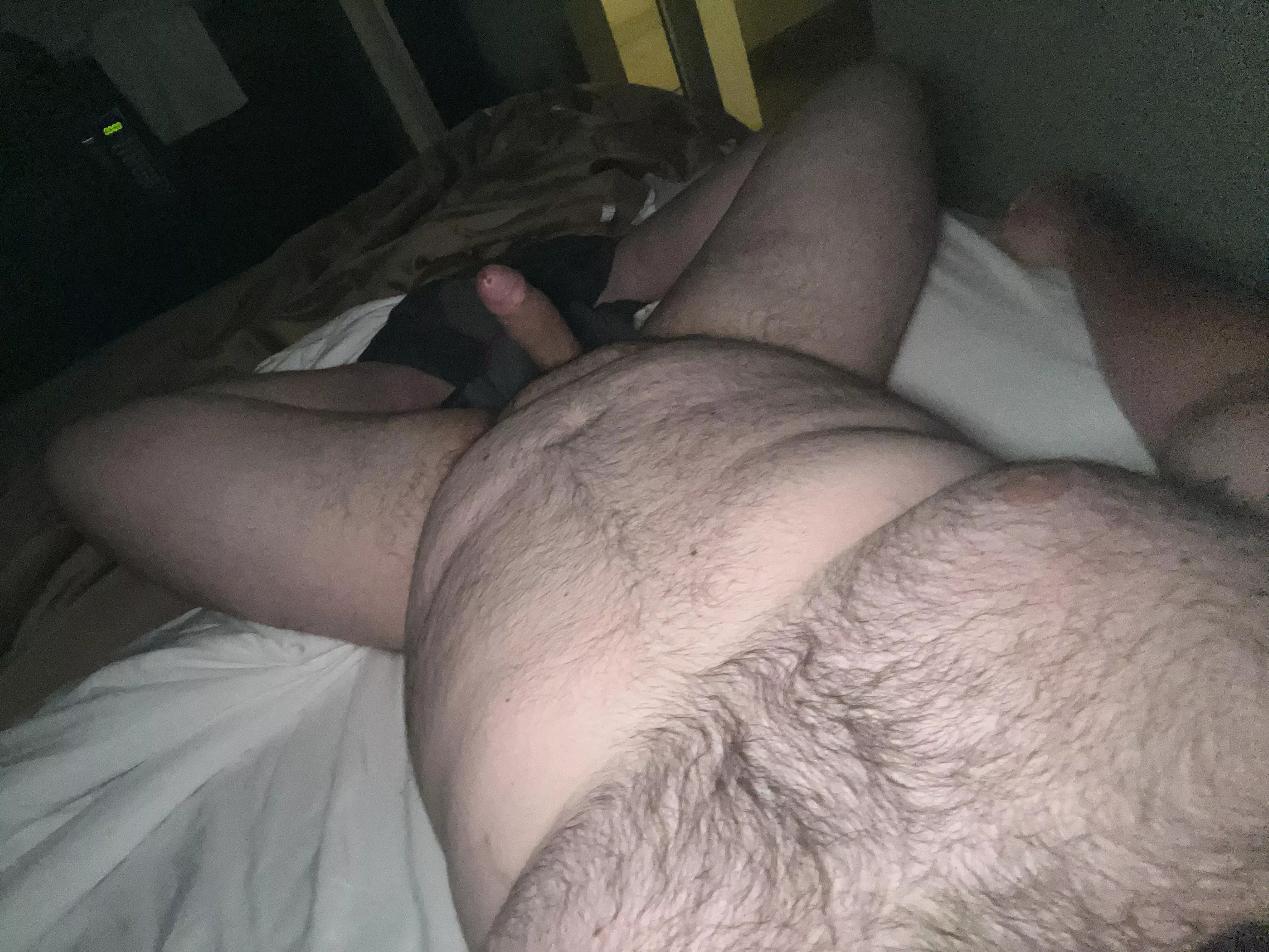 Just slide down on it