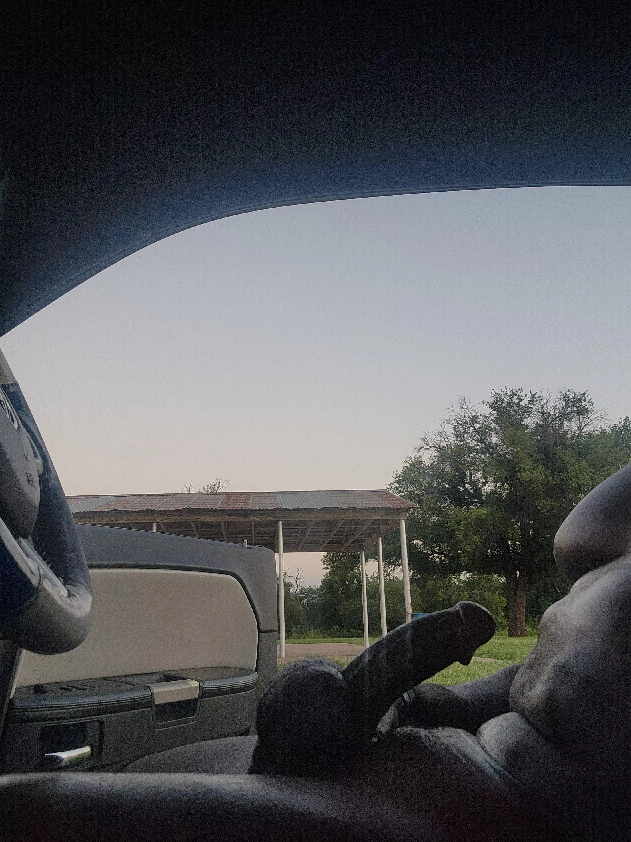 Love flashing at the park