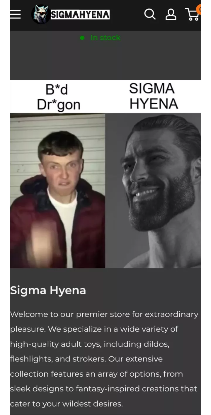 Other toy maker did bad dragon dirty