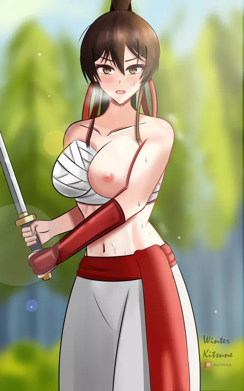 Sagiri (Hell's Paradise) [Winter Kitsune]