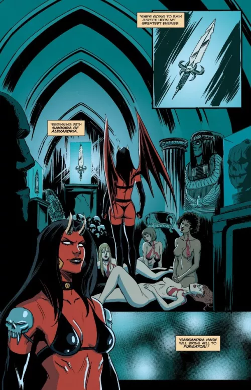 Sakkara of Alexandria [Hack/Slash vs. Chaos #1]