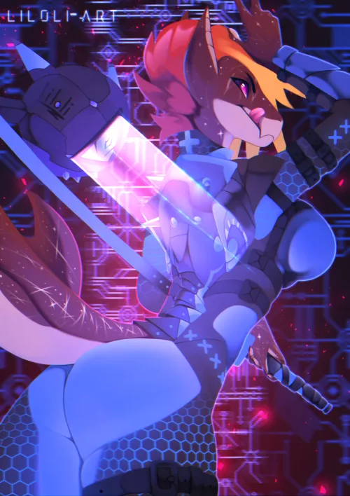 space shark(art by me)