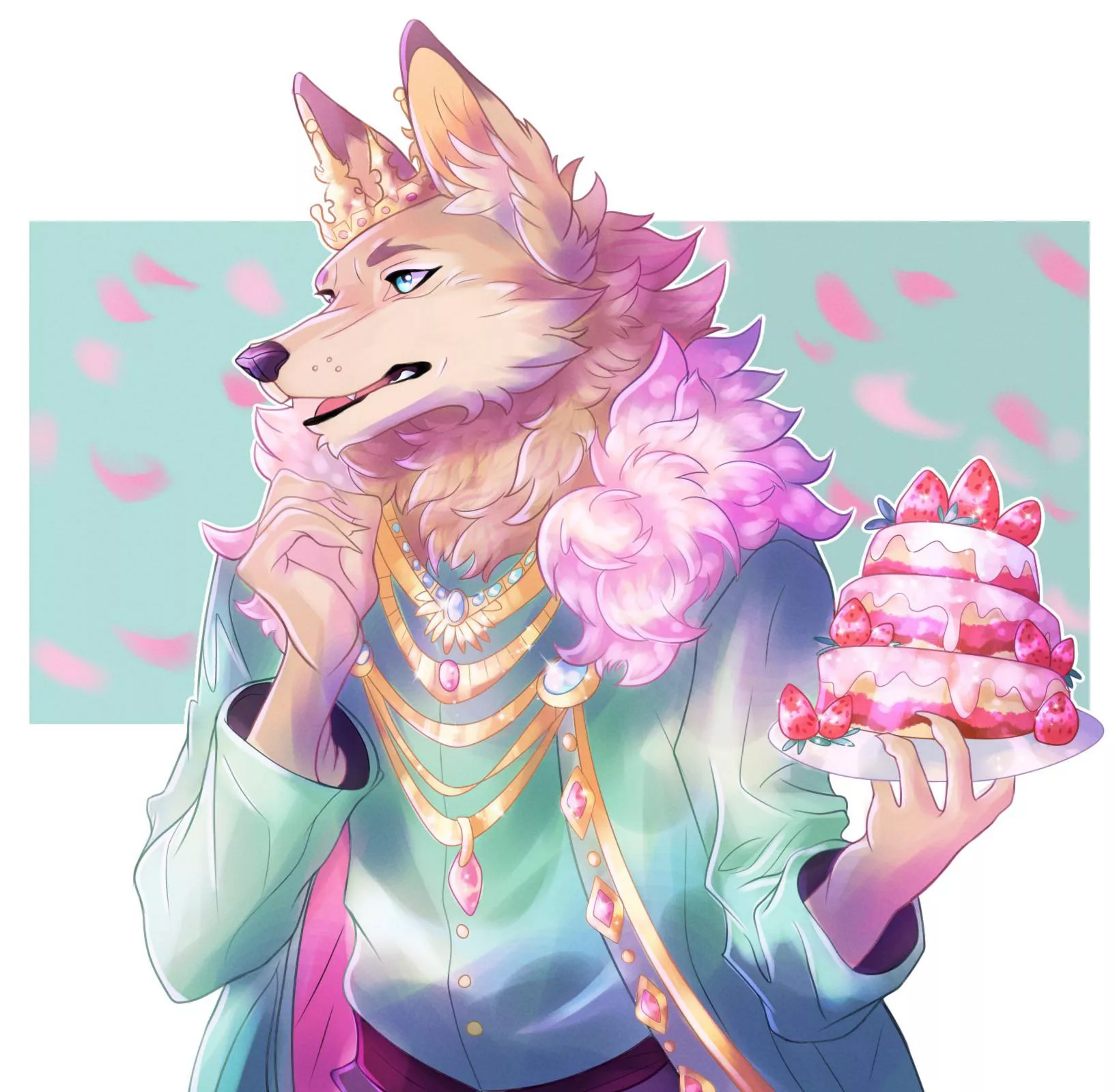 Sweets & Fashion (art by me!)