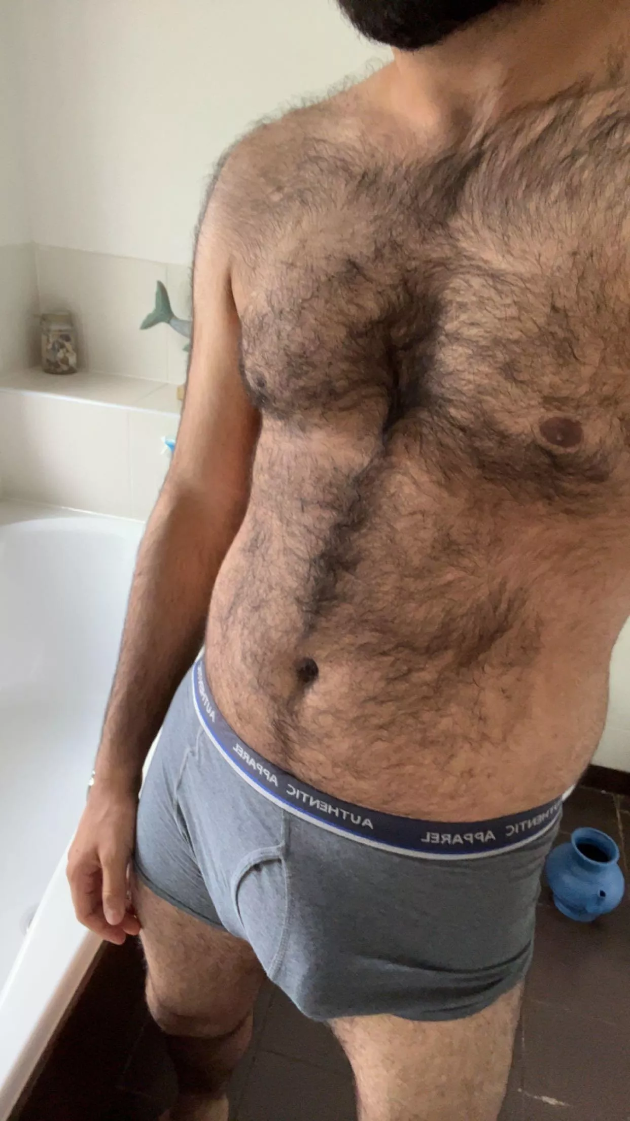 Taste me through the boxers