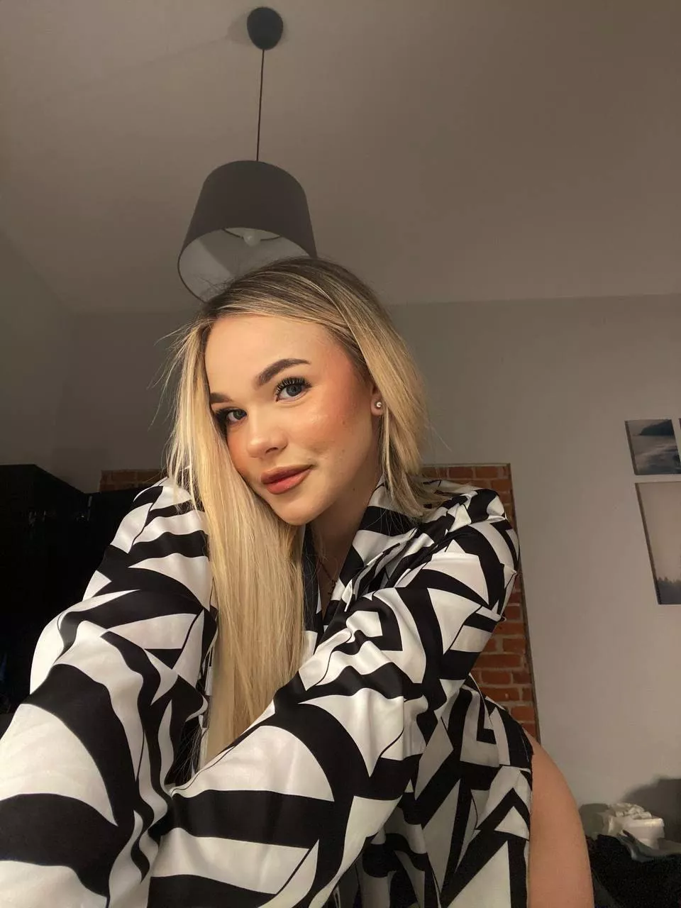 The glow of the moon in the window gave me an idea…